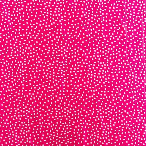 Шелк синтетический 065-01312 фуксия принтованный