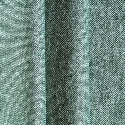 Ткань портьерная шенилл h-300 см 21-02-00083 пастельно-зеленый однотонный