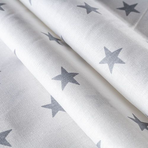 Бязь 007-00676 белый принтованный