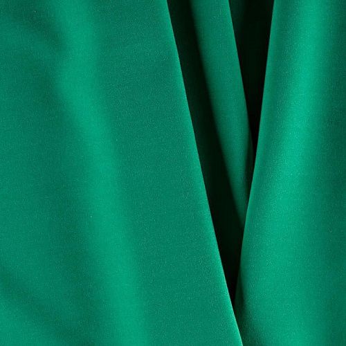 Ткань костюмно-плательная К33-351 нефритовый зеленый однотонный