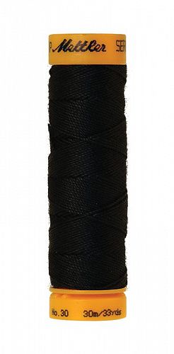Нить отделочная METTLER SERALON TOP-STITCH 30 м 6675-4000 черный