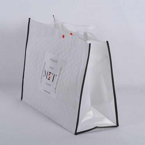 Сумка-шоппер 33x45x19 см TI-5 белый/черный