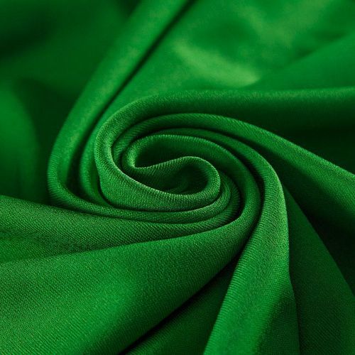 Трикотаж вискозный Versace 056-16342 зеленый однотонный