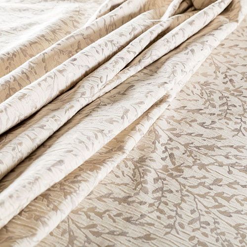 Ткань портьерная жаккард 02-02-03246 бежевый