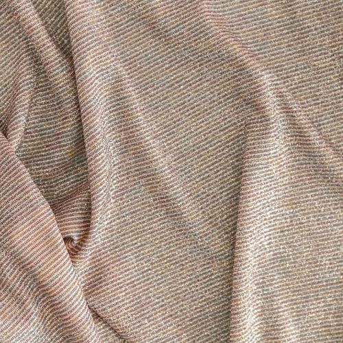 Трикотаж с напылением К33-967 розовый мультиколор