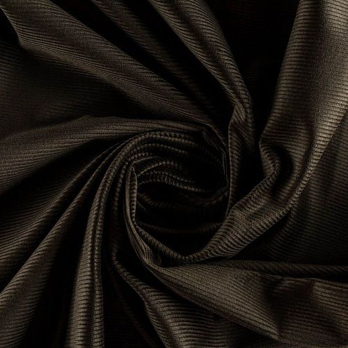 Вельвет К30-148 зеленый хаки однотонный