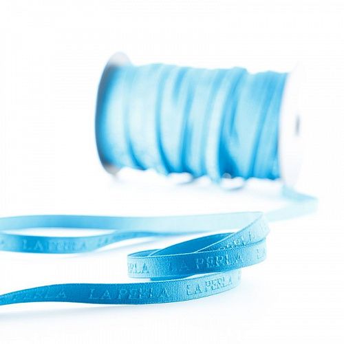 Резинка La Perla 12 мм бельевая для бретелей 4267-12-N165 бирюзово-голубой