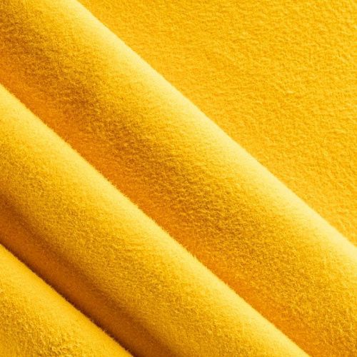 Ткань пальтовая К25-296 шафрановый однотонный