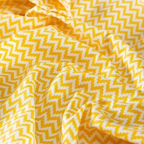 Ткань с водо- и грязеотталкивающей пропиткой 22-02-20710 желтый принтованный