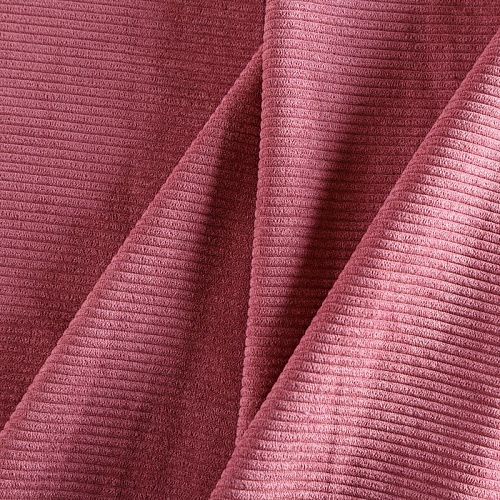 Вельвет 008-06495 розовый антик однотонный