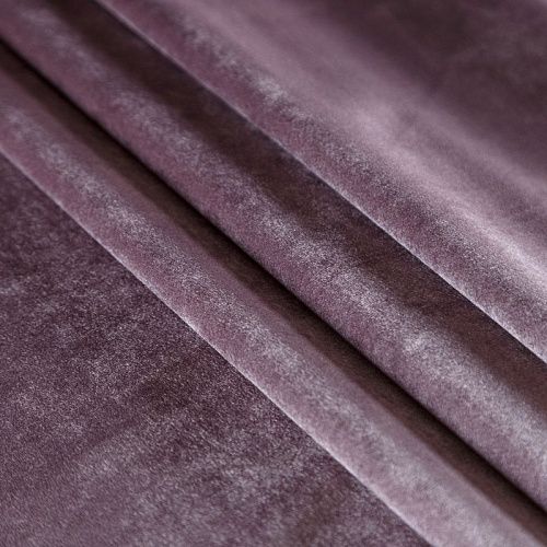 Ткань микровелюр 09-02-08942 лиловый однотонный
