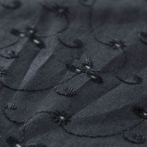 Шитье 067-08101 черный однотонный