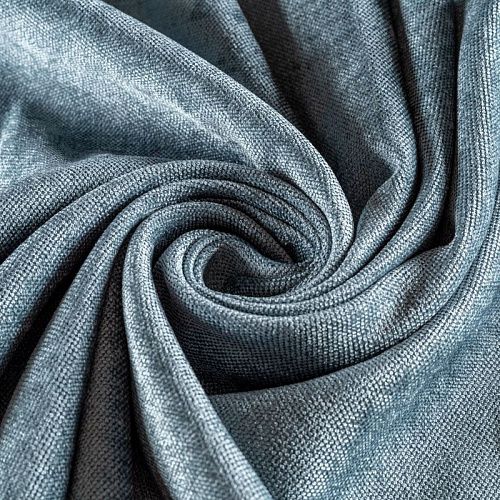 Ткань портьерная шенилл h-295 см 21-02-00078 полынный однотонный