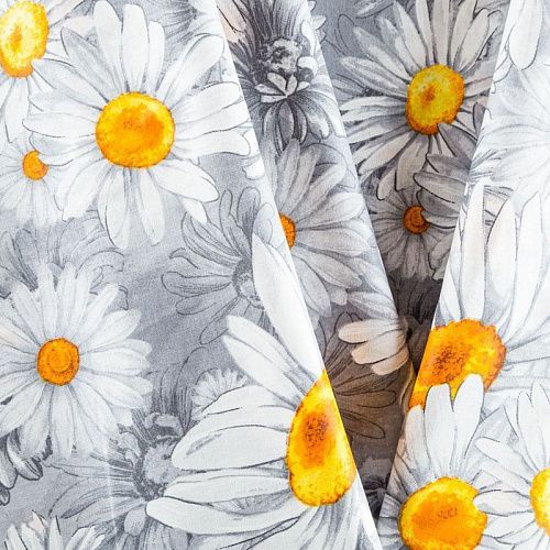 Перкаль ш.220 см 007-03523 серый принтованный