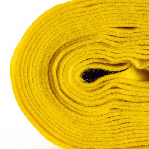 Фетр К33-389 ярко-желтый однотонный