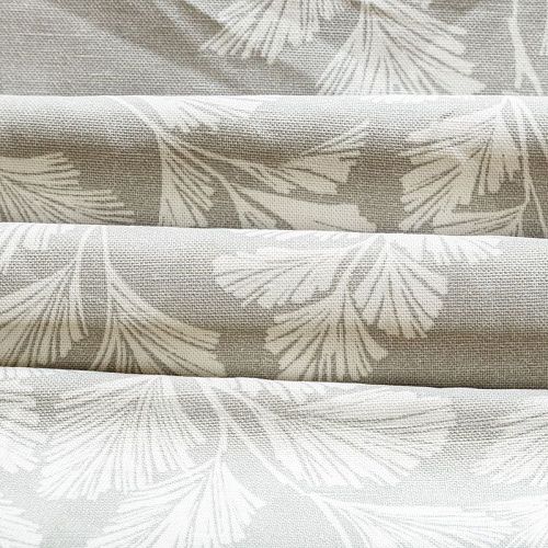 Ткань портьерная 19-02-04540 светло-серый принтованный