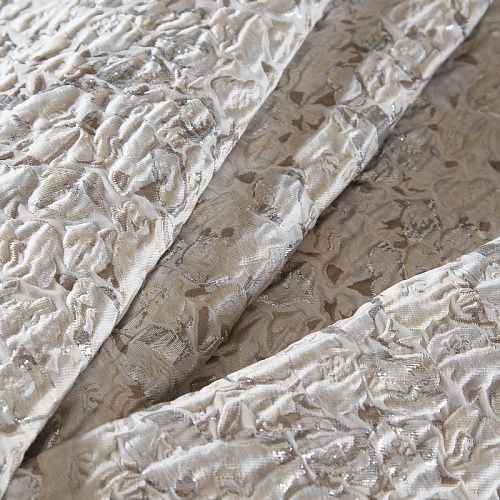 Жаккард Blumarine 017-19161 серебристо-белый