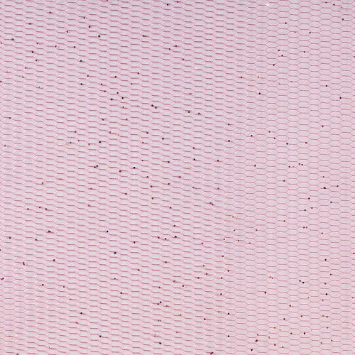 Фатин с напылением К33-951 малиновый однотонный