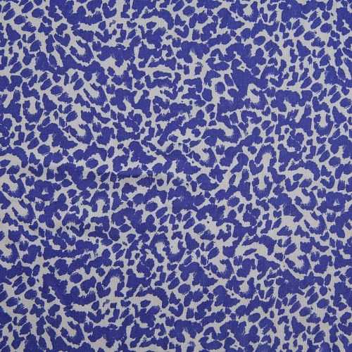 Штапель 069-17026 сине-фиолетовый однотонный