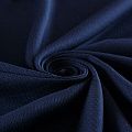Креп-шелк 064-16157 темно-синий однотонный