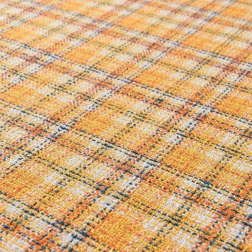 Твид 052-11750 желто-оранжевый