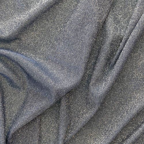 Трикотаж с напылением К33-972 графитовый однотонный