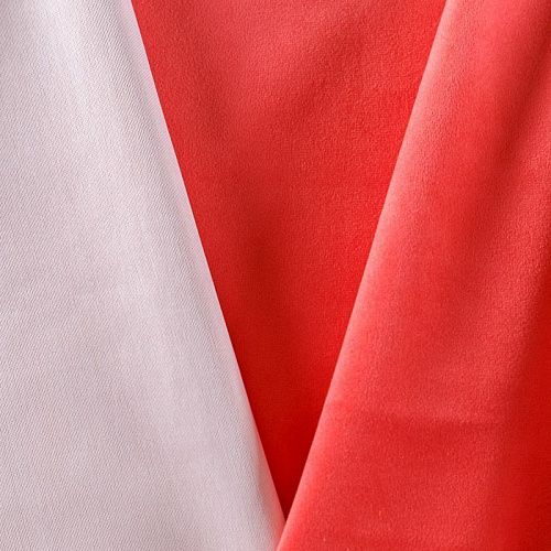 Ткань мебельная микровелюр 09-02-08960 перец чили однотонный