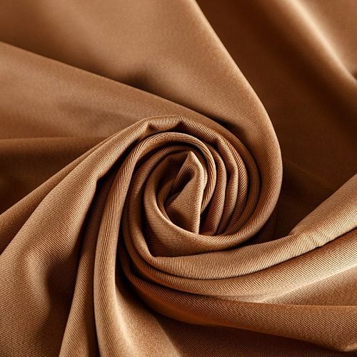 Ткань костюмная 025-06257 карамельный однотонный