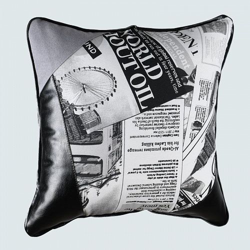 Наволочка 45х45 см декоративная на молнии 533332