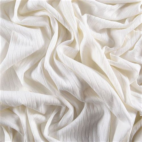 Трикотаж 056-10484 молочный однотонный