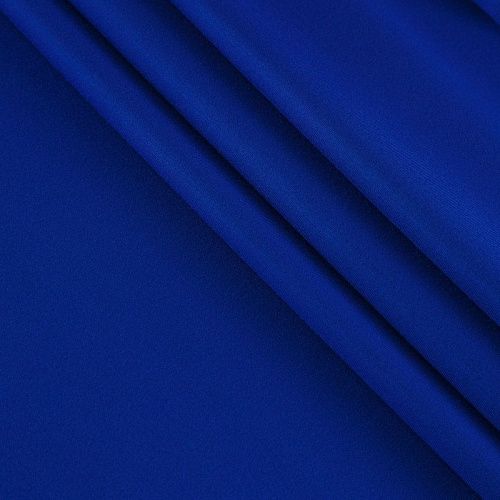 Трикотаж 056-15573 васильковый однотонный