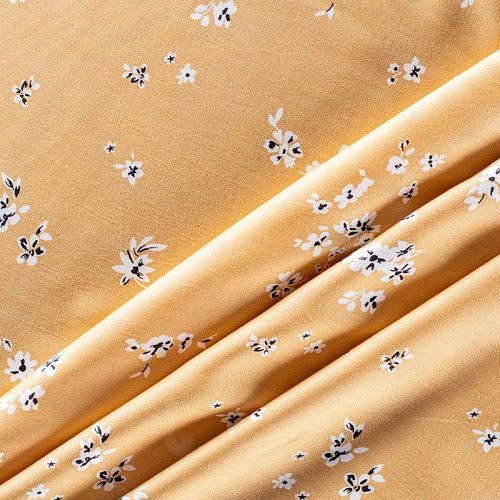 Шелк-штапель 069-01788 col.3 бежевый принтованный