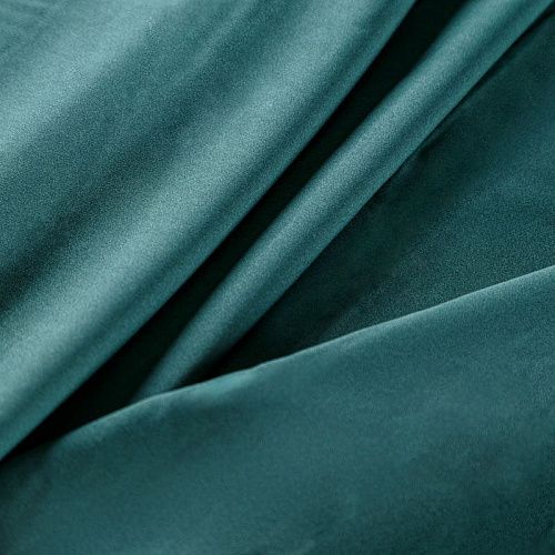 Крепдешин синтетический 029-07362 бутылочный зеленый однотонный