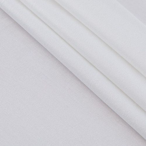 Трикотаж хлопковый 056-16724 молочный однотонный