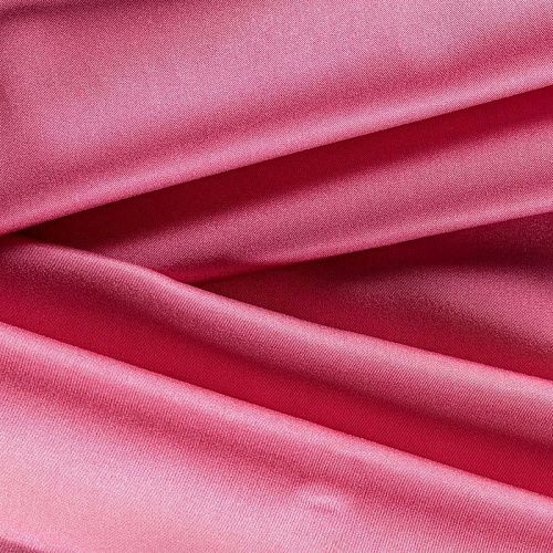 Шелк натуральный К15-1158 морозная ягода однотонный