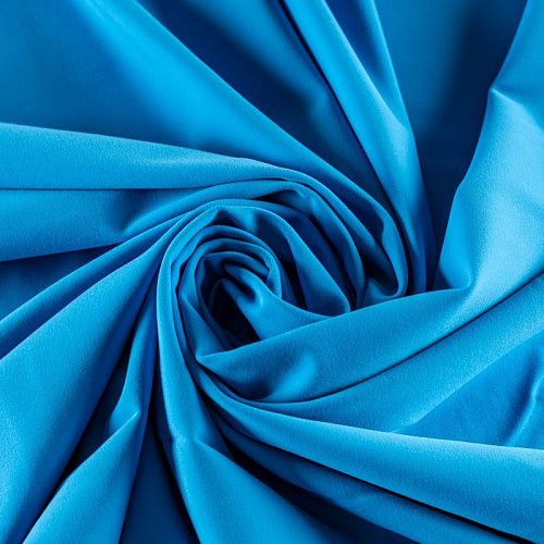 Лайкра утепленная К12-1180 синий сапфир однотонный