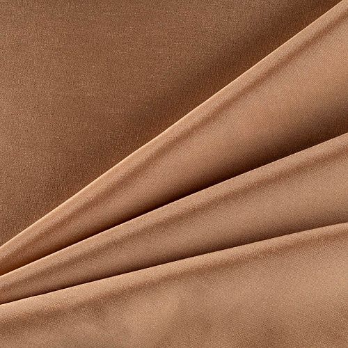 Ткань подкладочная К36-277 карамельный однотонный