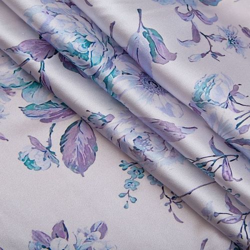 Шелк натуральный Zimmermann 064-19244 белый принтованный