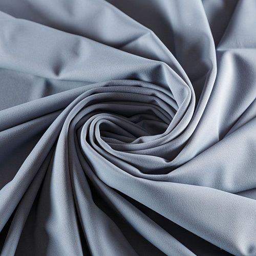 Лайкра К28-222 дымчато-серый однотонный