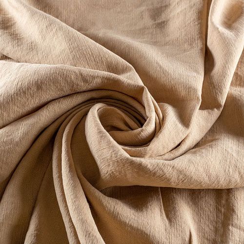 Лен-вискоза 035-00845 песочный однотонный