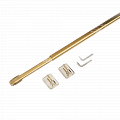 Мини-карниз Кафе d10 мм 60-100 см 163.513.60-60 латунь