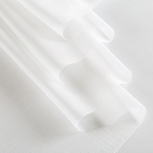 Тюль сетка 07-01-04935 кремовый однотонный