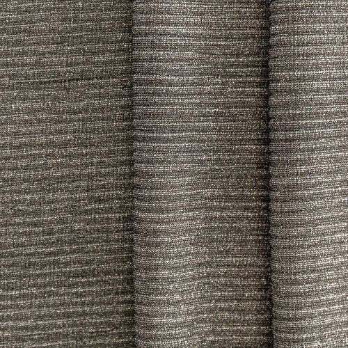 Трикотаж гофре с люрексом К33-520 антрацит