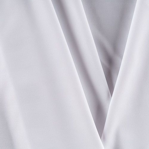 Лайкра К33-305 белый однотонный