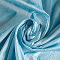 Дикий шелк 016-04835 ментолово-голубой однотонный
