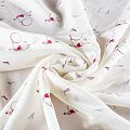 Вискоза 009-1011 молочный принтованный