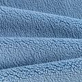 Мех искусственный К30-123 голубой однотонный