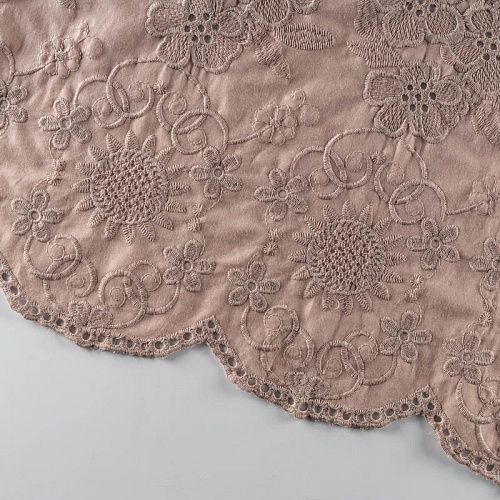 Шитье К33-226 какао с вышивкой