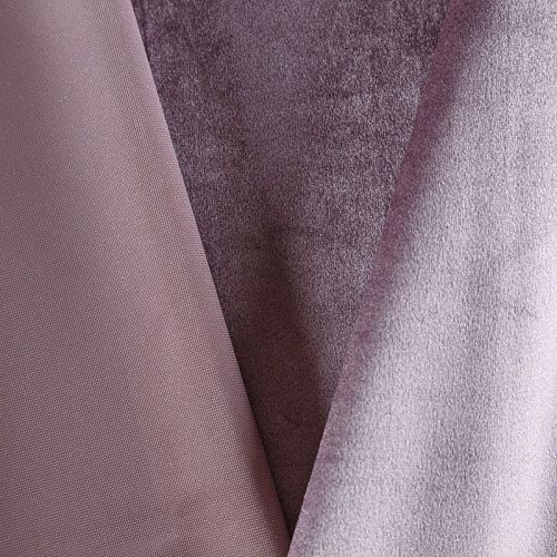 Ткань микровелюр 09-02-08942 лиловый однотонный