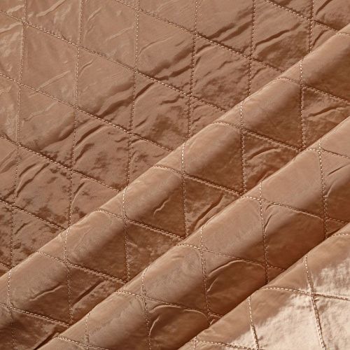 Ткань курточная 033-05659 светло-карамельный однотонный